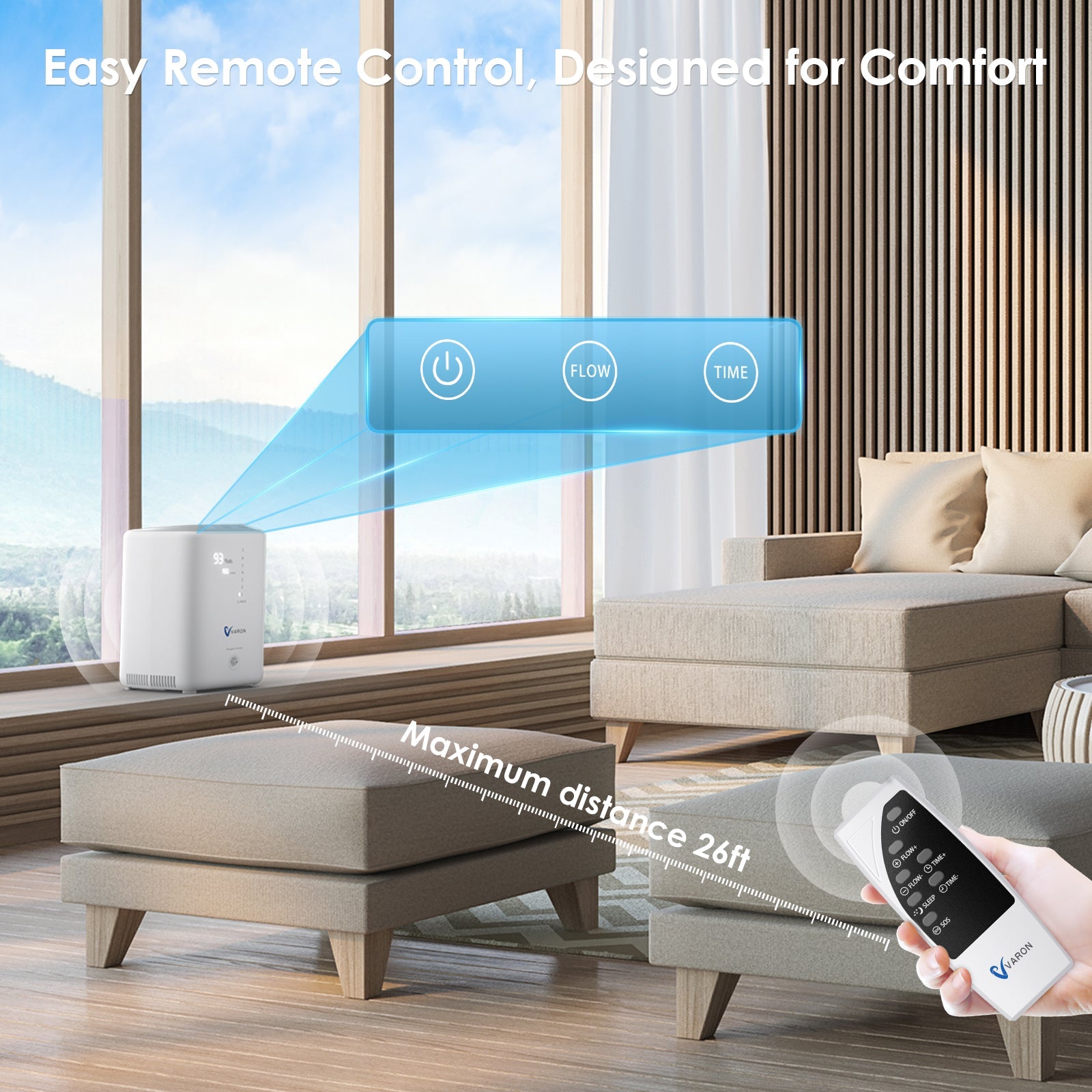 1-7L/Min Home Oxygen Concentrator VH-3