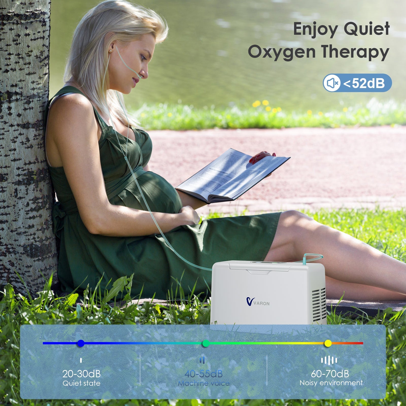 VARON 3L/min Portable Oxygen Concentrator VL-2