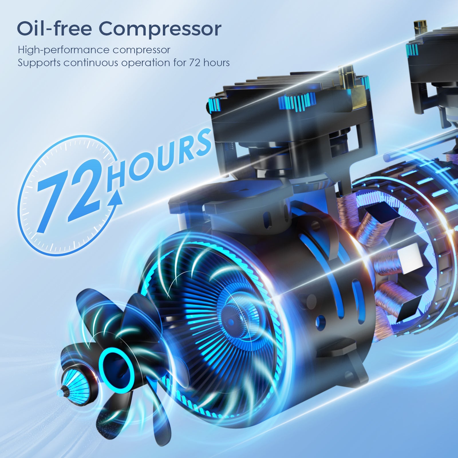 VARON VH-3 | Continuous Flow Home Oxygen Concentrator (1-7 settings)