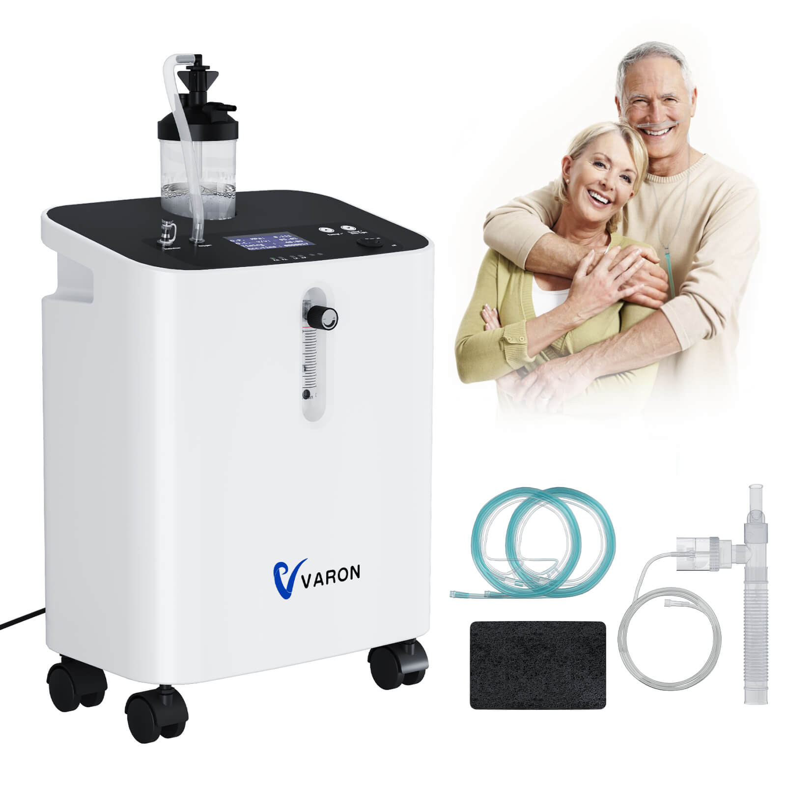 VARON  1-10L/Min Home Oxygen Concentrator VH-3 PRO