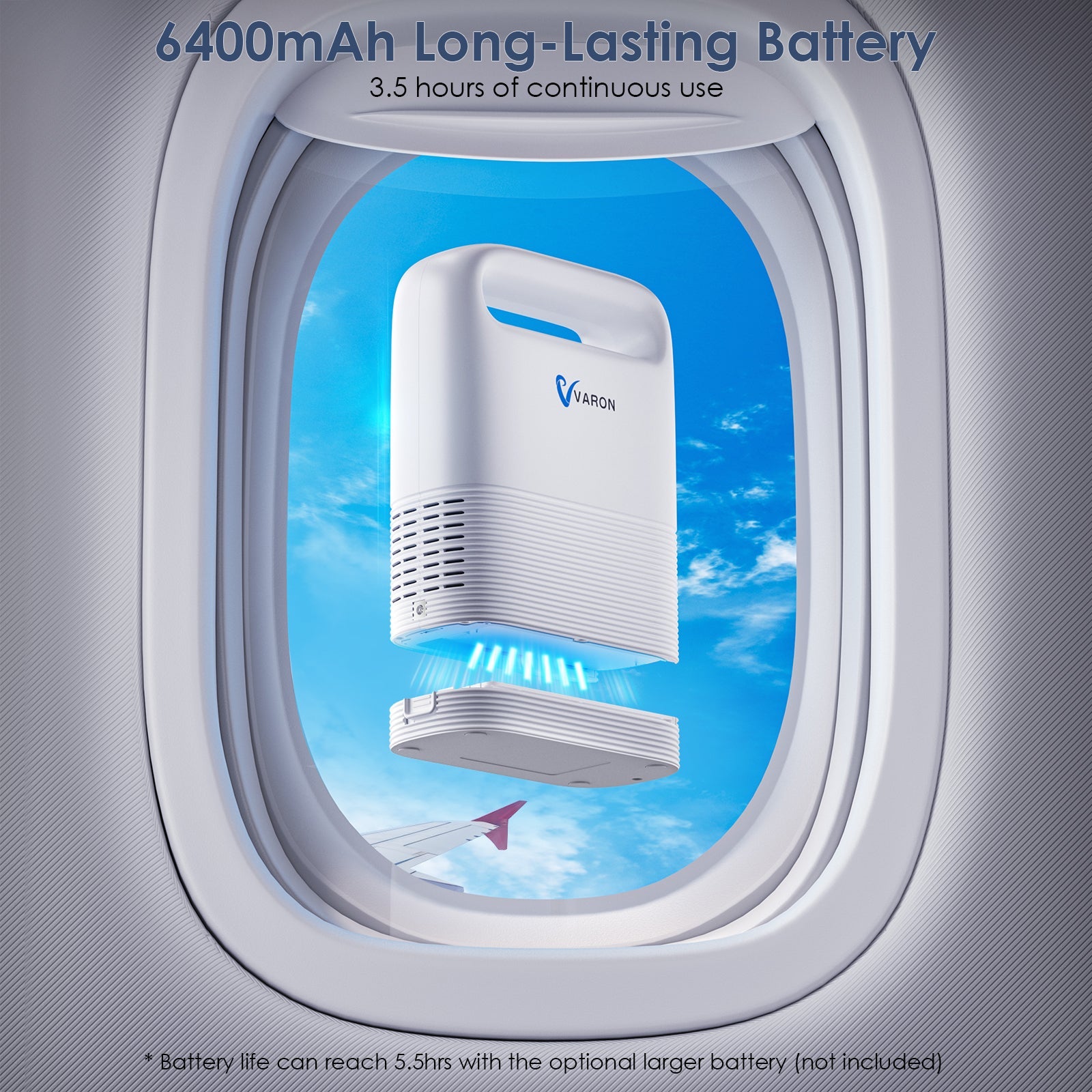 VP-2  Portable Oxygen Concentrator 5L Pulse Flow