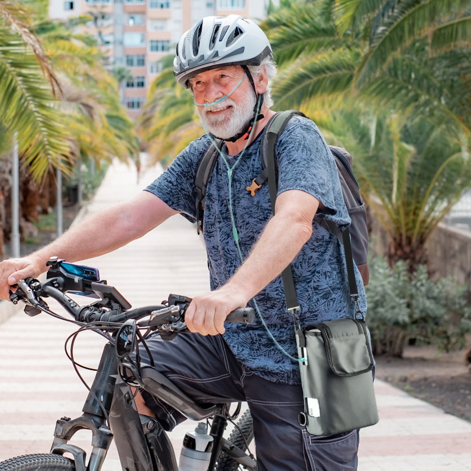 VARON VP-2 | Pulse Flow Portable Oxygen Concentrator (1-5 settings)