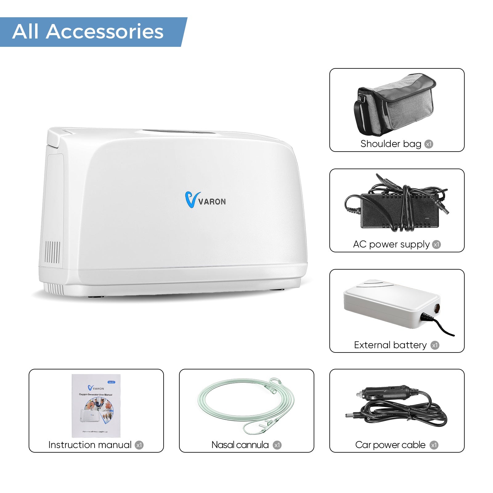 VARON VL-1 |  Mini On-the-Go Oxygen Companion