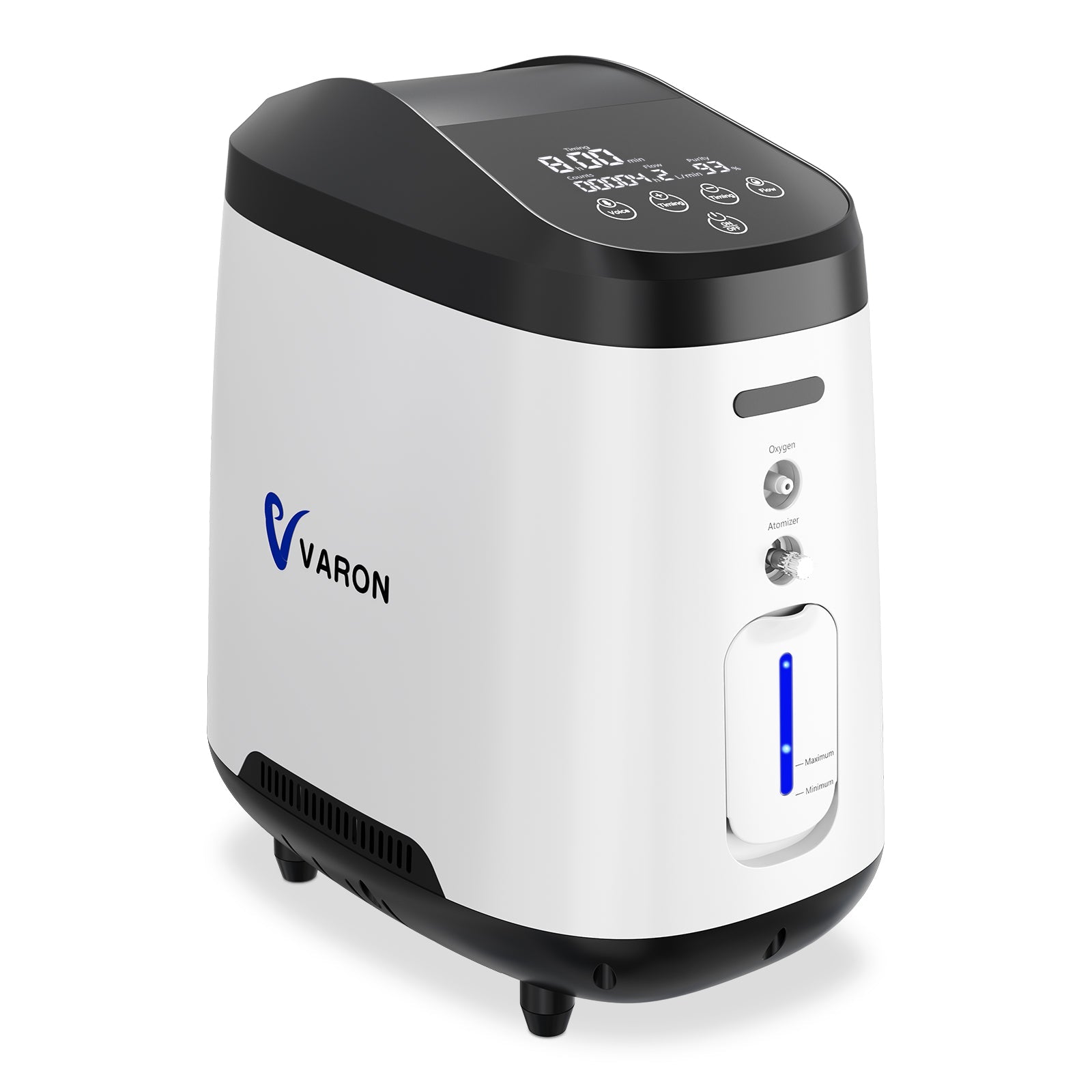 VARON VH-2 Pro | Continuous Flow Home Oxygen Concentrator (1-8 settings)