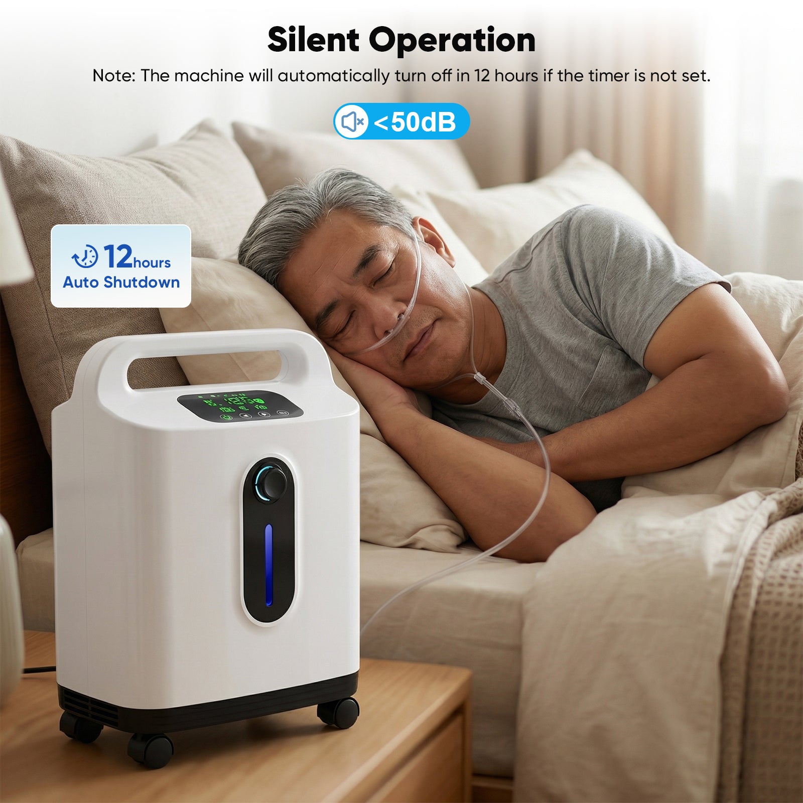 VARON  1-8L/Min Home Oxygen Concentrator DF-011